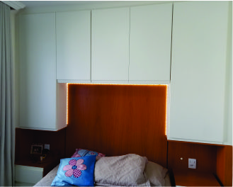 Cabeceira Planejada com led